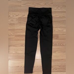 3 pairs of Size XS SHEIN yoga leggings .